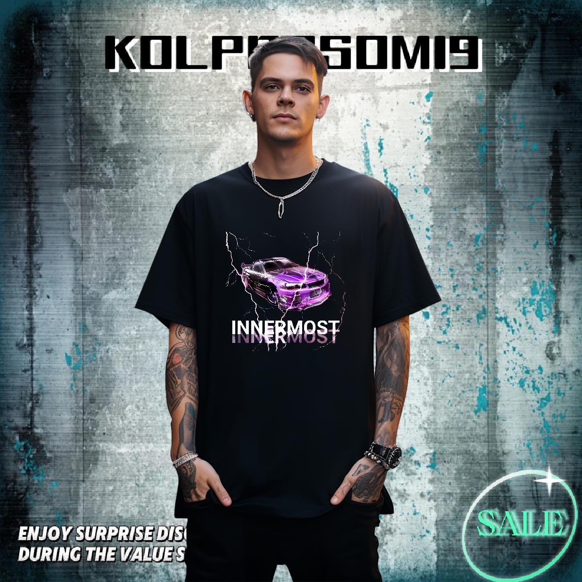 Classic Tshirts High Street Hip Hop 230g Cotton Skull Breathable Soft beach T-Shirts for Men New Arrival Polos