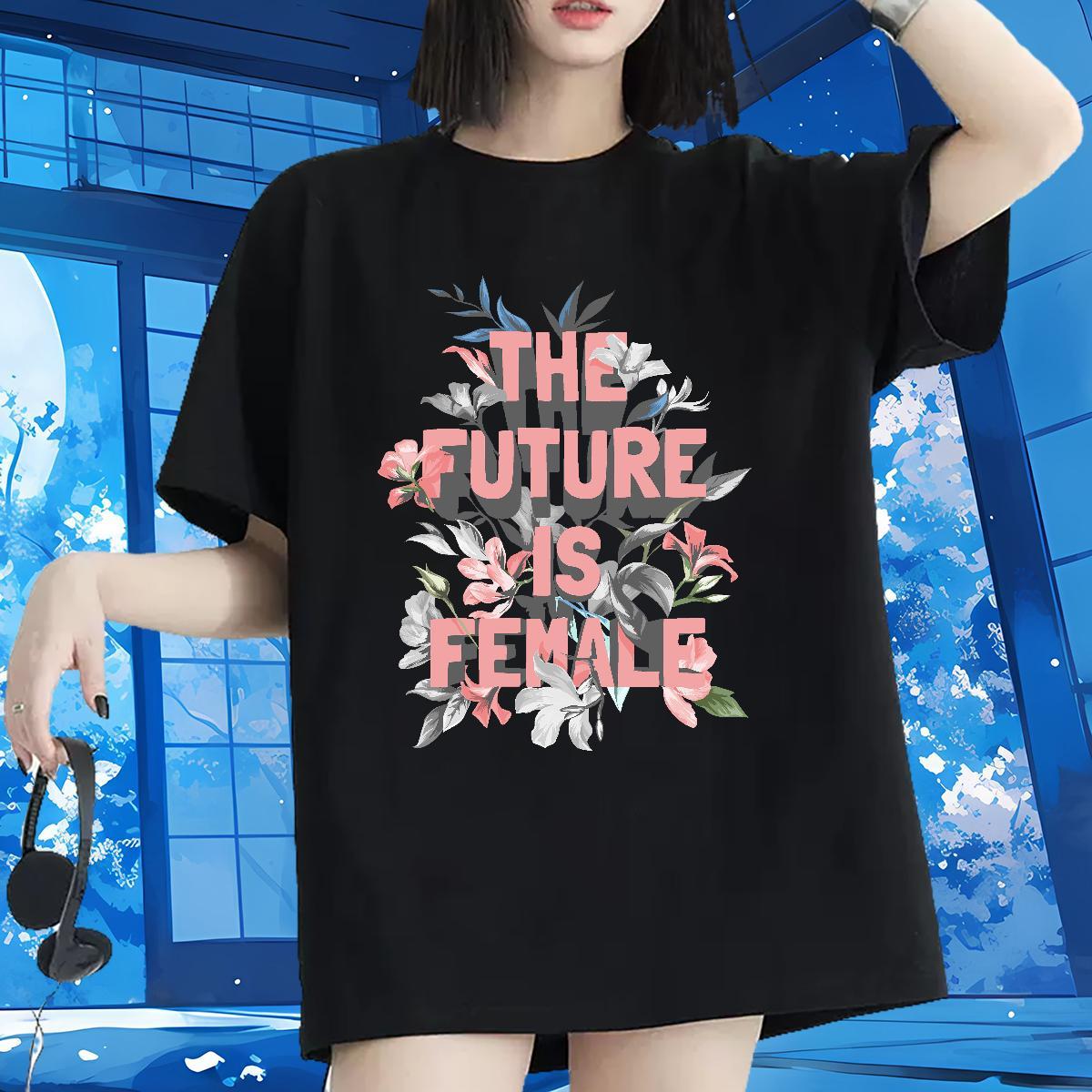 Designer Women Tees 230g 100% Cotton letter Street Casual Woman T Shirts Breathable Short Sleeve Custom Print Plus Size Polos