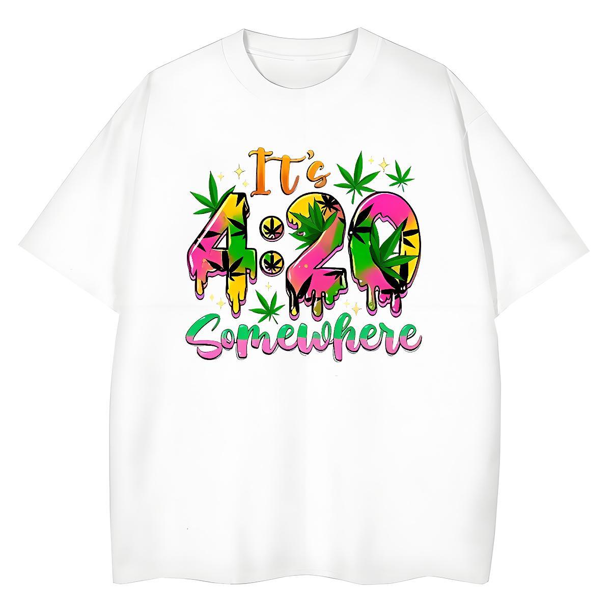 Soft Women Tshirts 230g 100% Cotton time Summer Casual T shirt Breathable Crew Neck DIY Anime Printed Tops