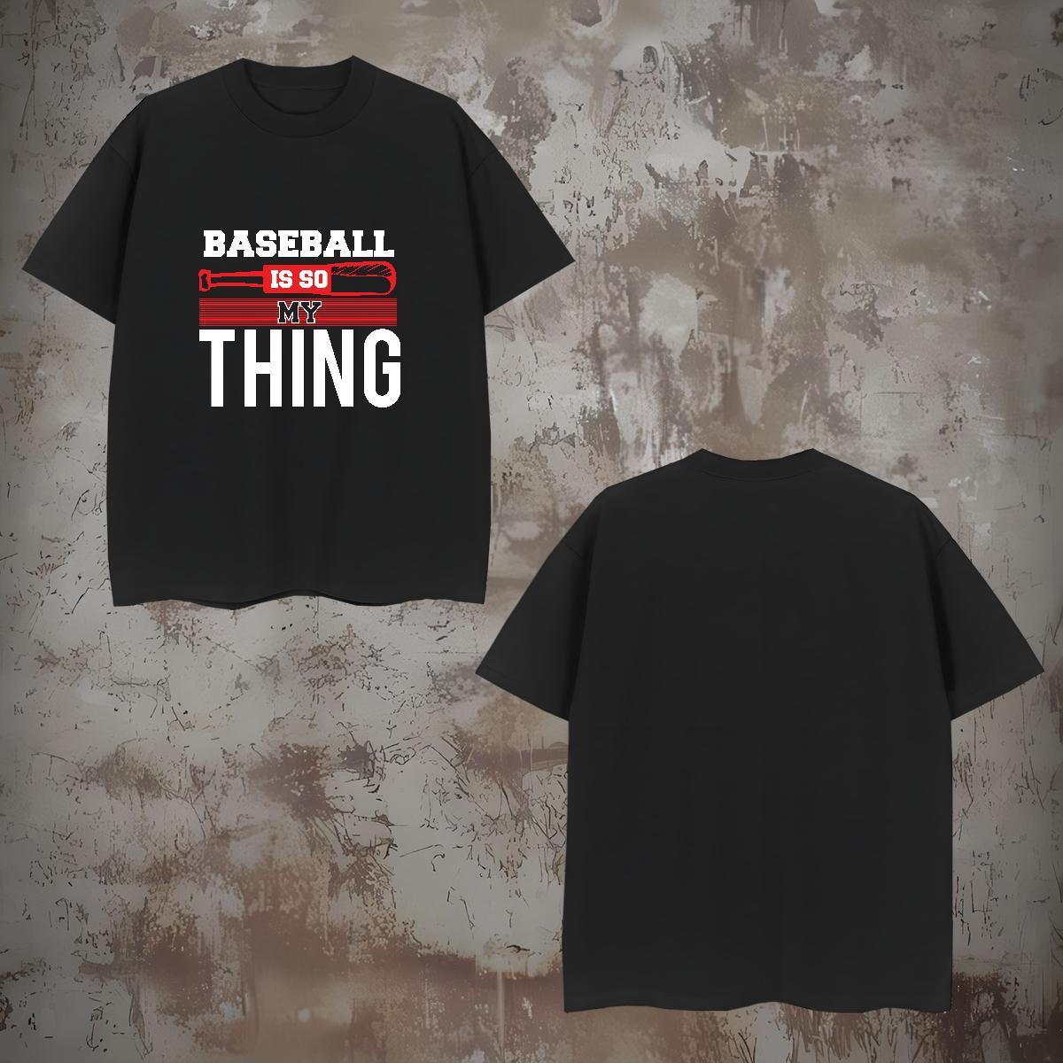 Soft baseball T-Shirts Street Wear Couples T Shirts 230g 100% Cotton Fashion New Breathable Short Sleeve Cartoon Printing L-4XL Tops