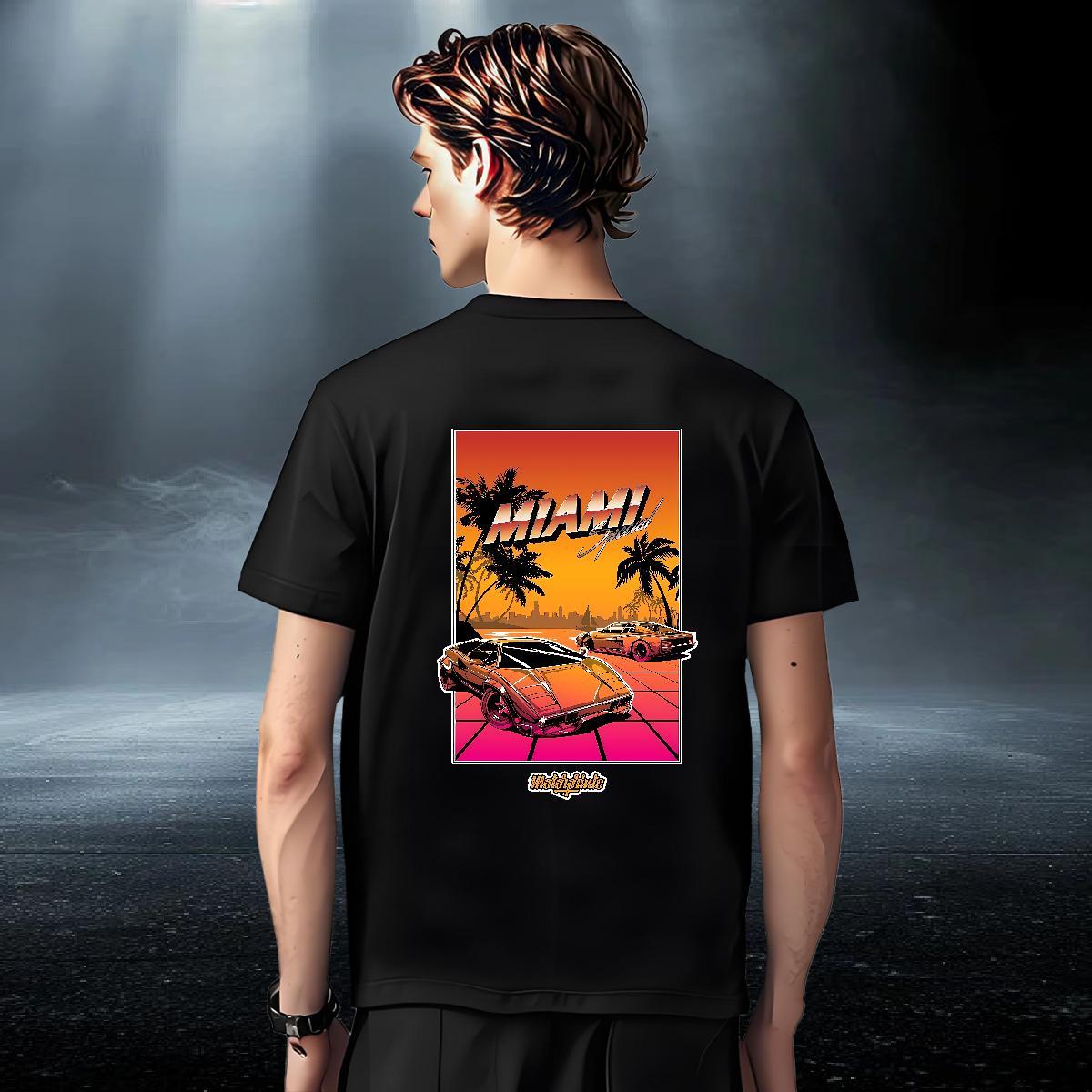 Free Shipping Men Tees Beach 230g 100% Cotton Plus Size Custom Breathable Soft beach T-Shirts for Men Designer Clothings
