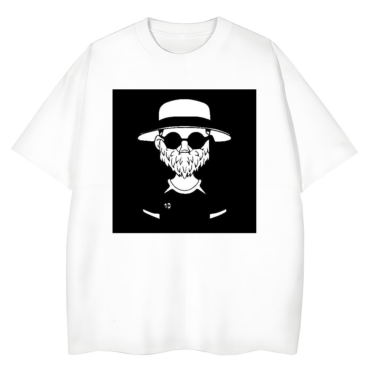 Custom T Shirt For Woman 230g 100% Cotton Breathable Crew Neck Spring Summer skull Lady T shirt Wholesale Cartoon Printing L-4XL Tops Tees