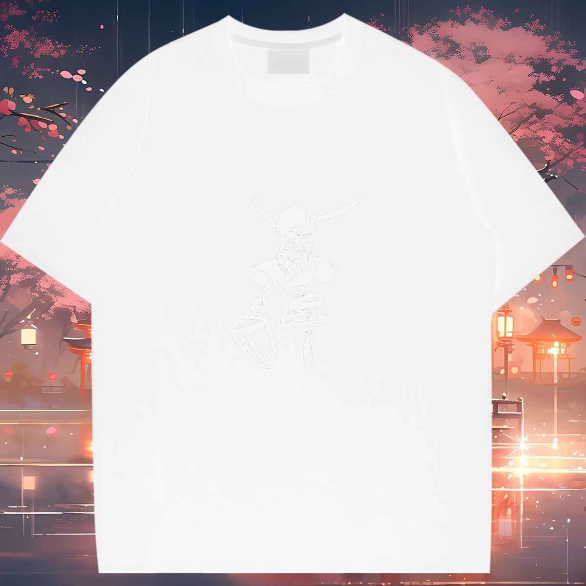 Female Womens Tshirts 100% Cotton 230g icon Street Casual T-Shirts Breathable Crew Neck Custom Cartoon Tees