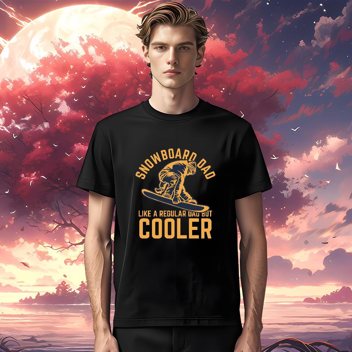Classic skateboarding Man T Shirts Home Outdoor Men Tops Tees 230g Cotton 2024 Summer Round Neck Short Sleeve Custom Cartoon Tee Shirt