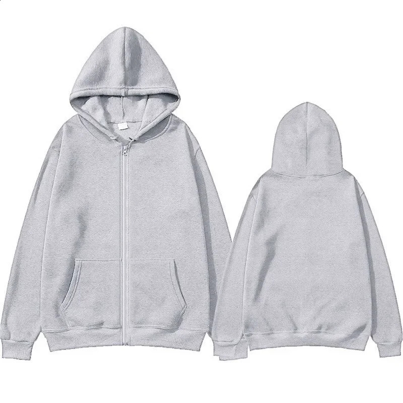 Arrival Comfortable and Breathable Sports Clothes Casual Hooded Zipper Sweatshirts for Men Women 240821