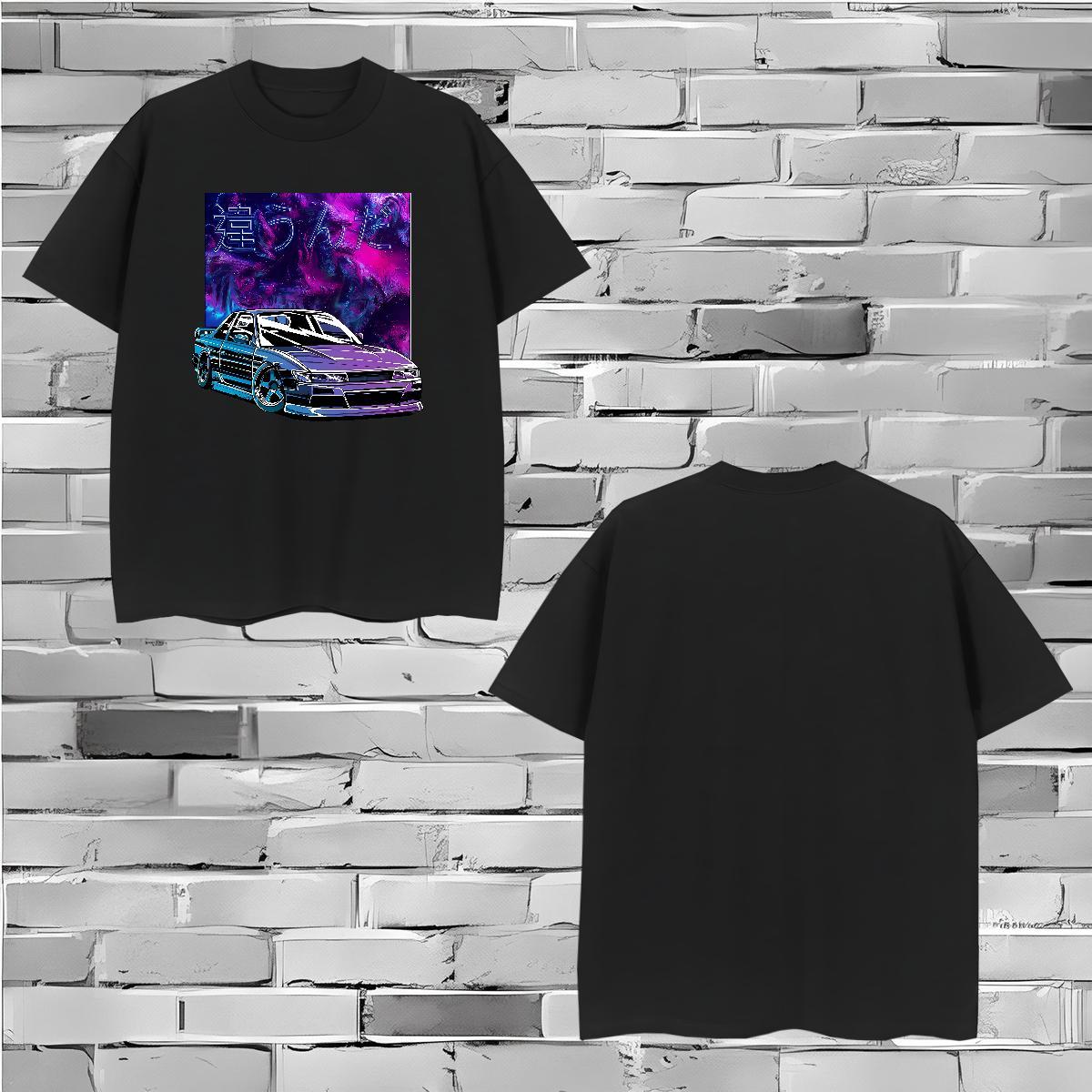 Unisex beach Man T Shirts Beach Men Clothes T-Shirt 100% Cotton 230g Designer Breathable Short Sleeve Black Oversized Tops