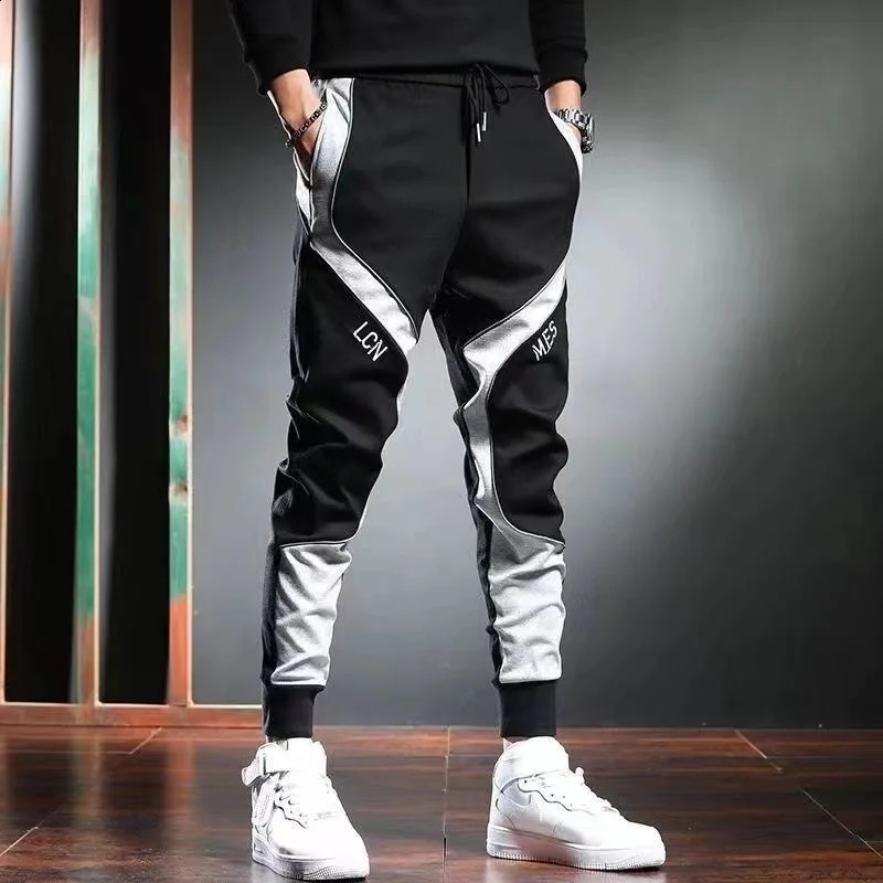 Spring and Autumn Mens Classic Fashion Trend Trousers Mens Casual Comfortable Large Size High-Quality Sweatpants 5XL 240822