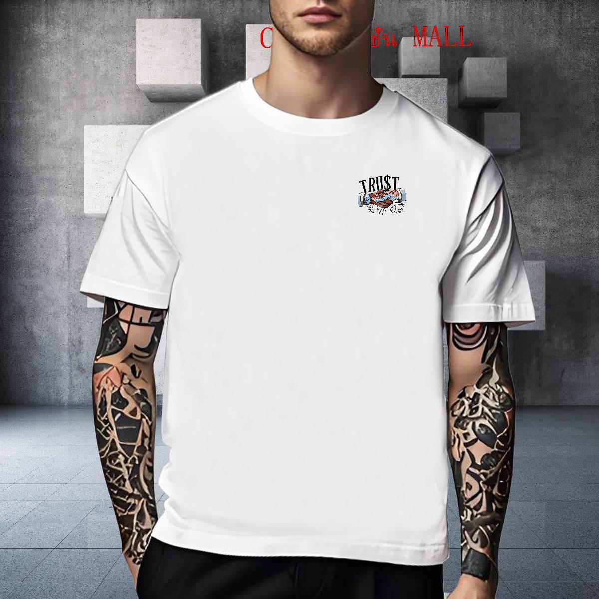 Popular Men Tees High Street Hip Hop 230g 100% Cotton Custom Anime O-Neck Short Sleeve snake Men T Shirts 2024 New Tshirts