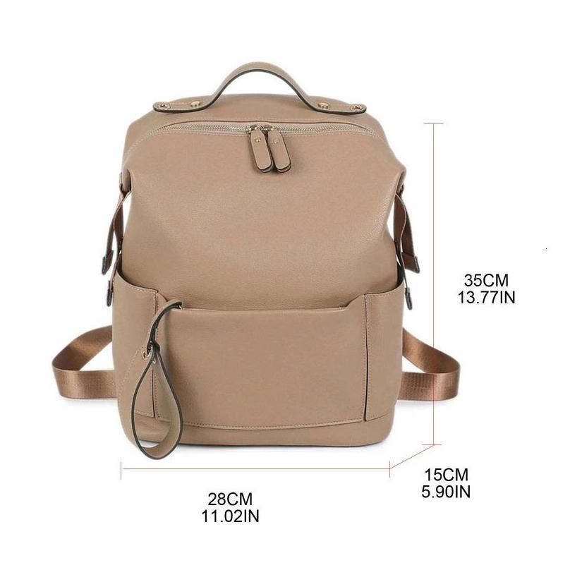 Diaper Bags Diaper Bags Multifunction Leather Large Capacity Baby For Care Changing Mom Outdoor Travel Maternity Backpack Drop Delivery Kids Dia Dhpqn