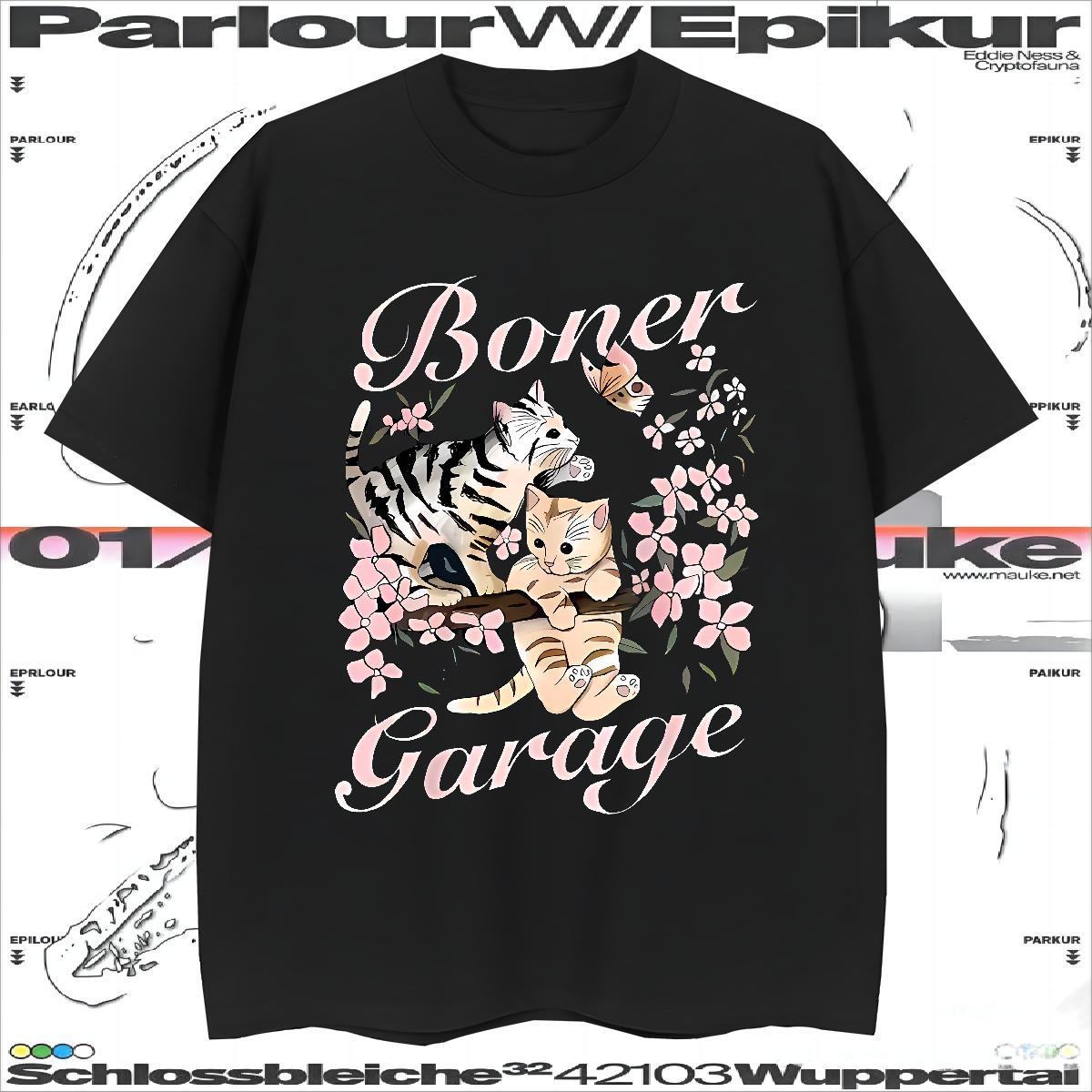 TOP Quality T shirt cat Crew Neck Breathable Anime Printing Street Cartoon Print 230g Cotton Mens Tshirts New Arrival Tees
