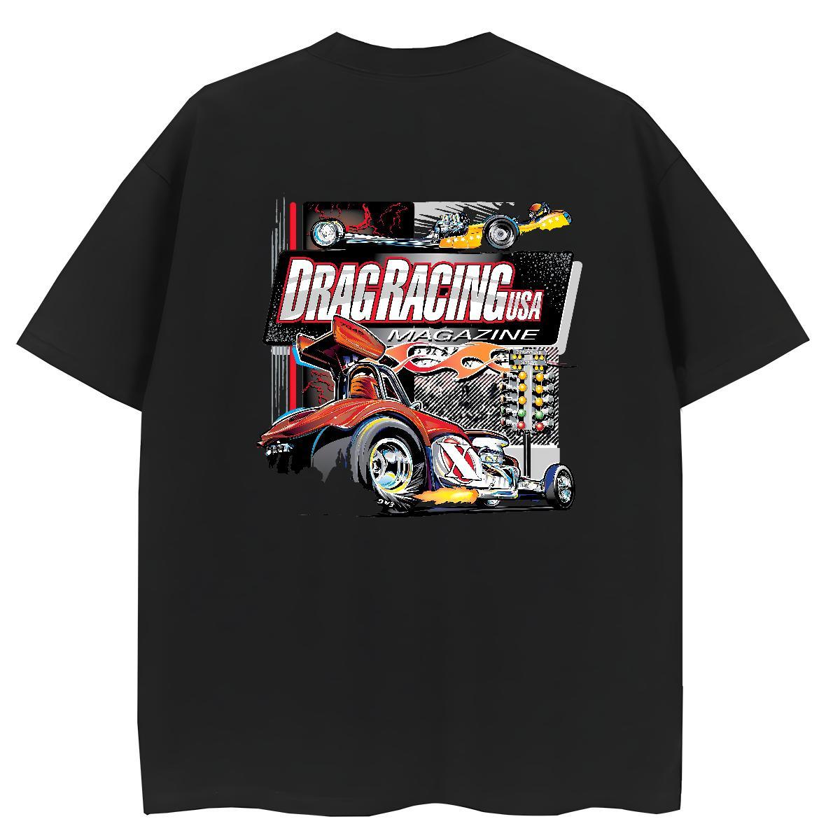 2024 DIY T Shirt For Woman 230g 100% Cotton Breathable Outdoor car Tshirt for Man Woman 5A Black Oversized Clothes
