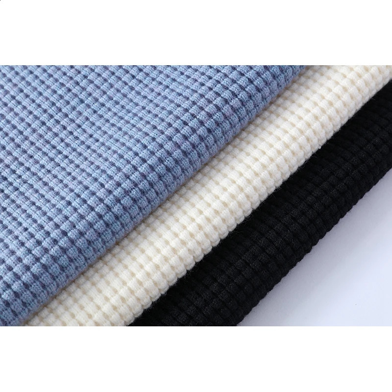 Autumn/Winter Men Solid color Grid pattern weater Mens Fashion Casual Sweaters Thick Warm wool pulloversb size M-3XL 240821