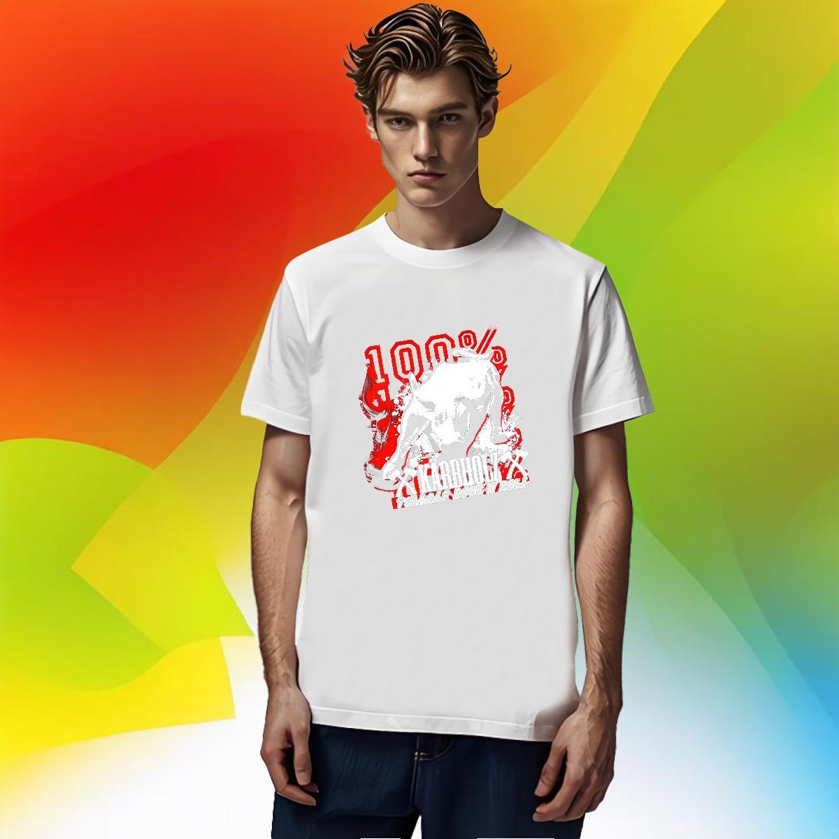 2024 Men Tshirts 230g Pure Cotton Casual Beach blood Round Neck Short Sleeve T Shirt For Man Designer Oversized 4XL Clothes