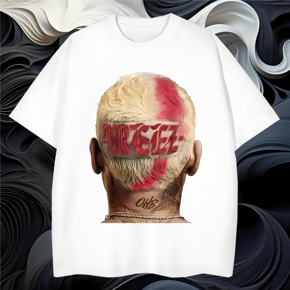 Free Shipping hiphop Man T Shirts Street Men Tees 230g Cotton DIY Customized Breathable Crew Neck Oversized 3XL 4XL Tops