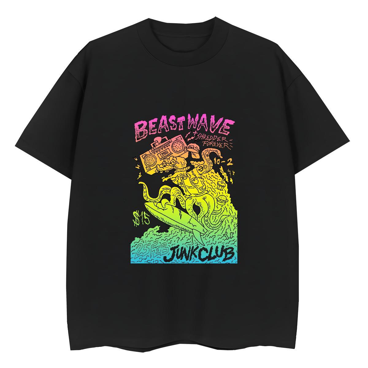 Lady Woman Tshirt 230g Pure Cotton game Hip Hop Street T Shirt For Woman Breathable Soft Anime Tees