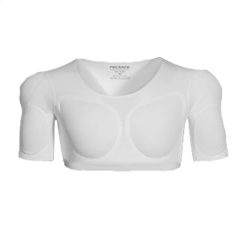 Men Muscle Shaper ABS Invisible Pads Chest Tops Soft Protection Male Sponge Enhancers Undershirt 240822