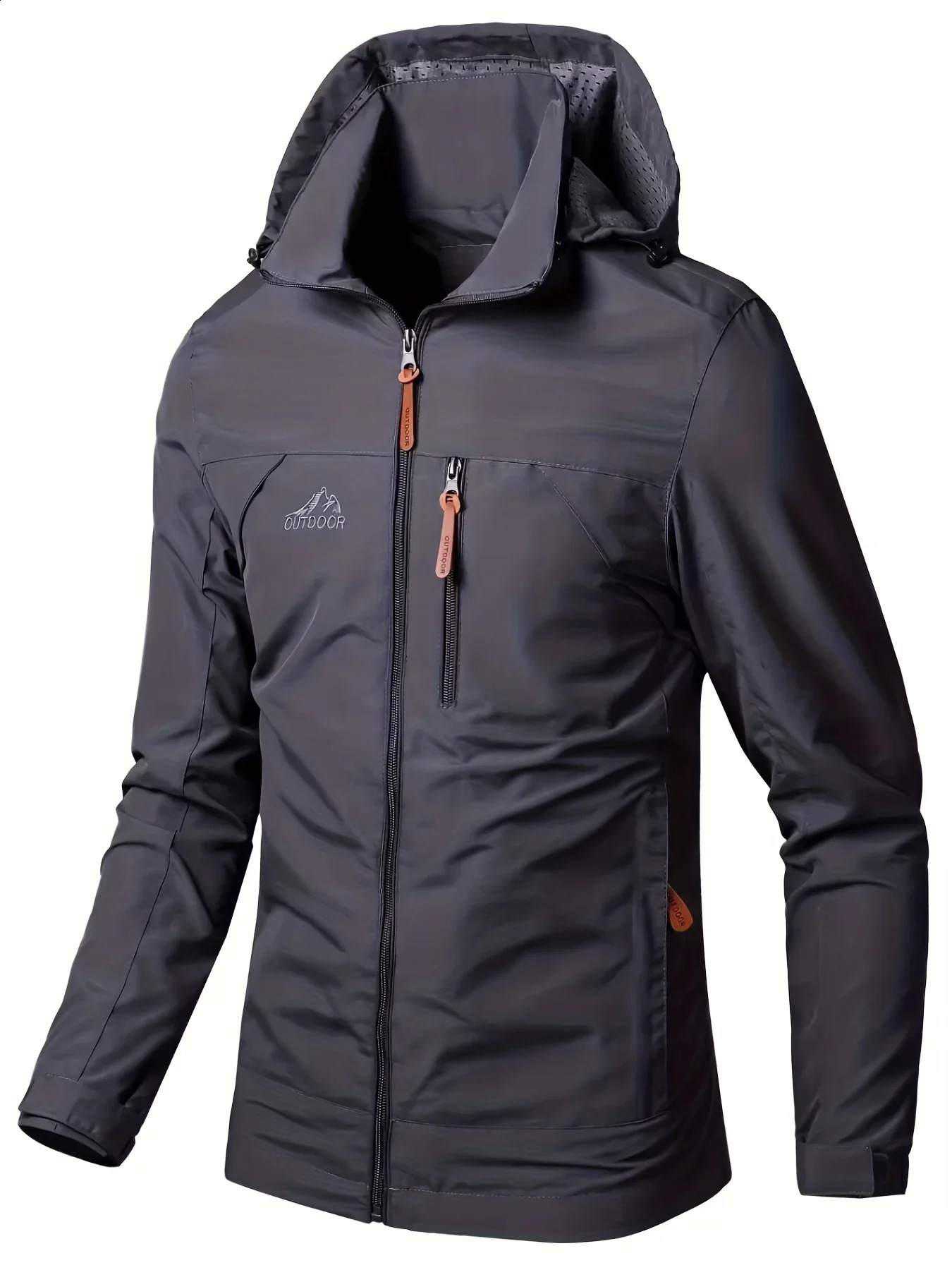 Waterproof mens windproof jacket Parkas winter sportswear lightweight with zipper 240822