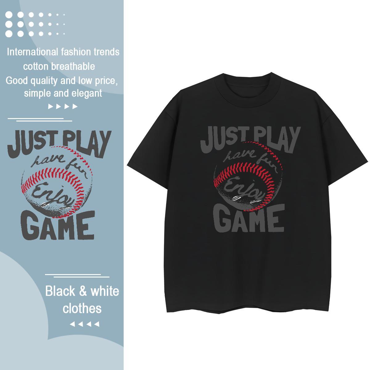 2024 Designer T shirt O-Neck Short Sleeve 100% Cotton 230g Women Tshirts DIY Logo basketball Street Wear Lady Clothes Shirt