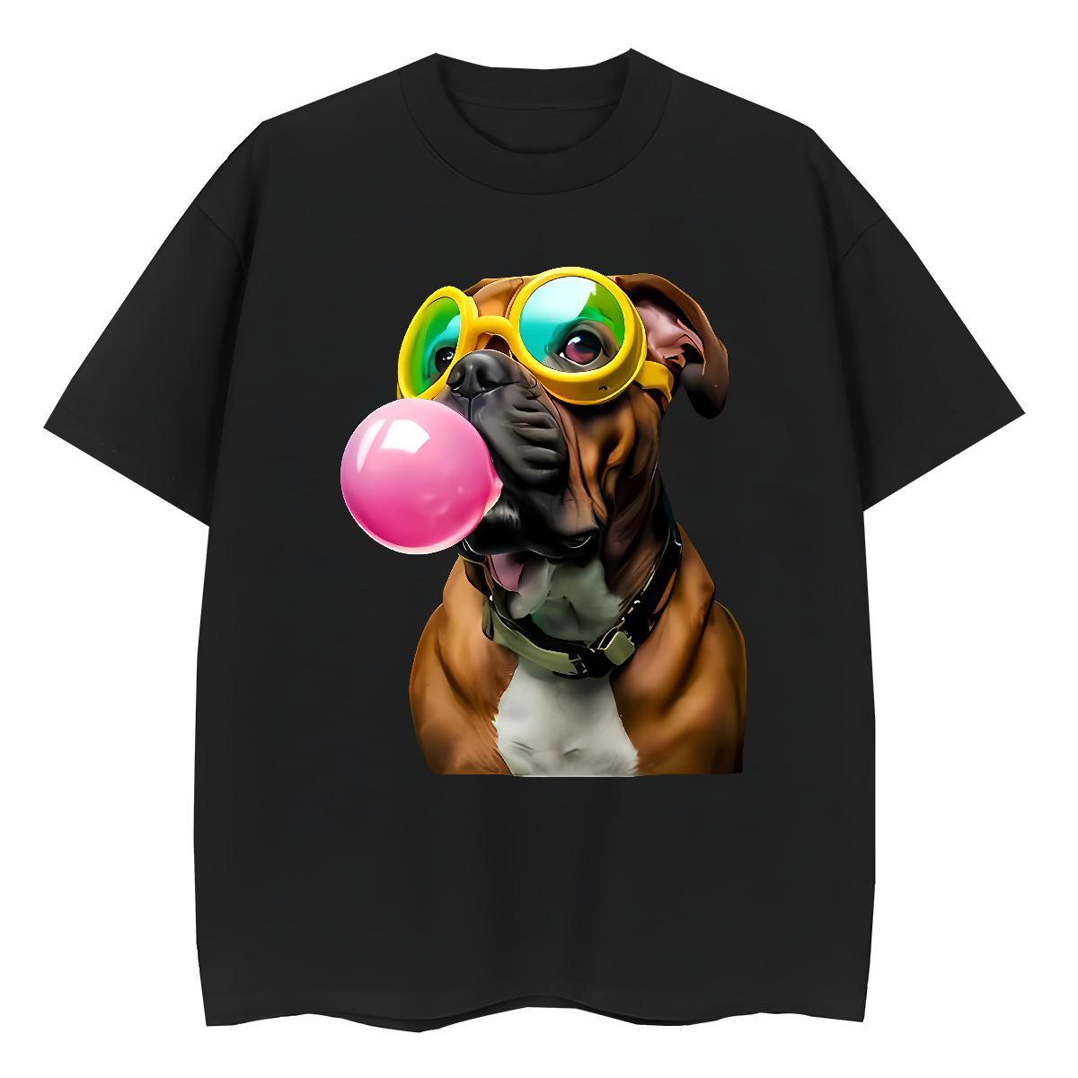 Brand Womens T Shirts Breathable Soft 230g 100% Cotton Women Tees White Plus Size dog Beach Female Polos