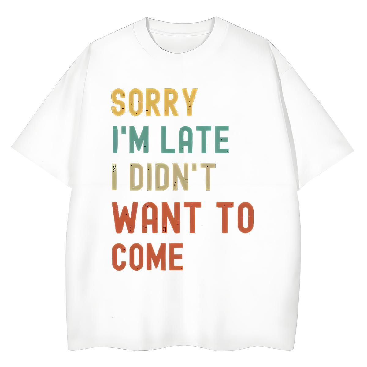 Wholesale Women Tees 100% Cotton 230g letter Casual Sport Womens T Shirts Crew Neck Anime Oversized Top Shirts
