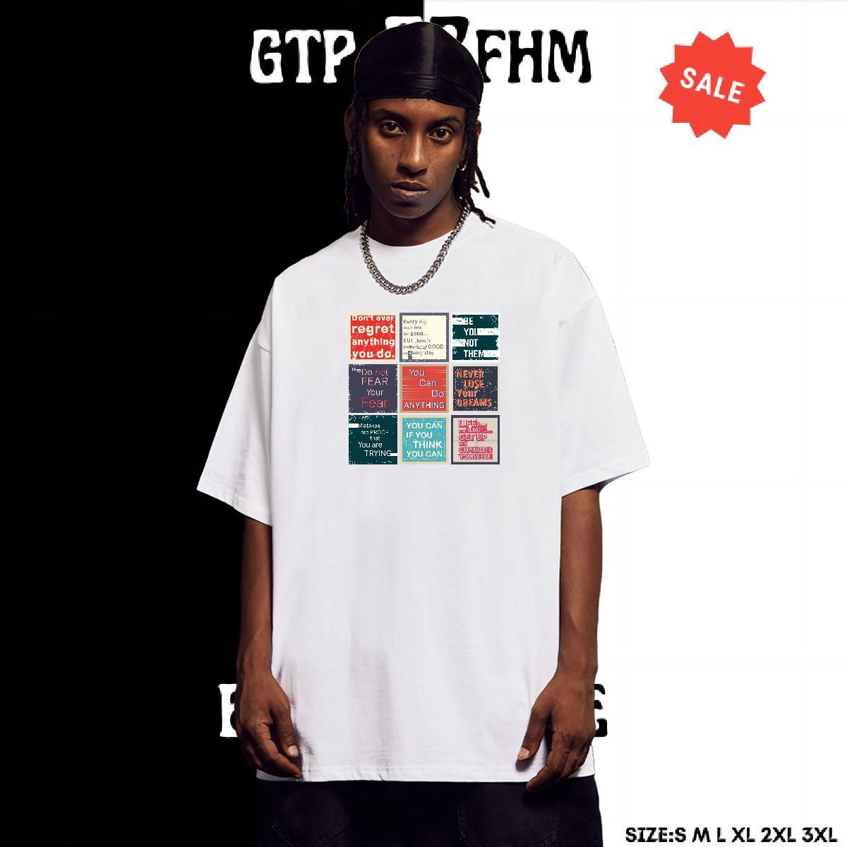 Brand Men Tees Spring Summer 230g 100% Cotton Cartoon Print Crew Neck Breathable letter Man T Shirts Custom Top Tees
