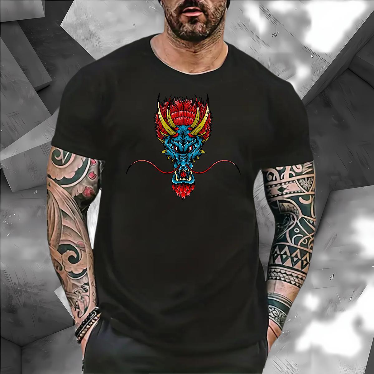Loose Fit angry Mens T Shirts Hip Hop Couples T Shirts 230g 100% Cotton Stylist Breathable Short Sleeve DIY Printed Tshirts