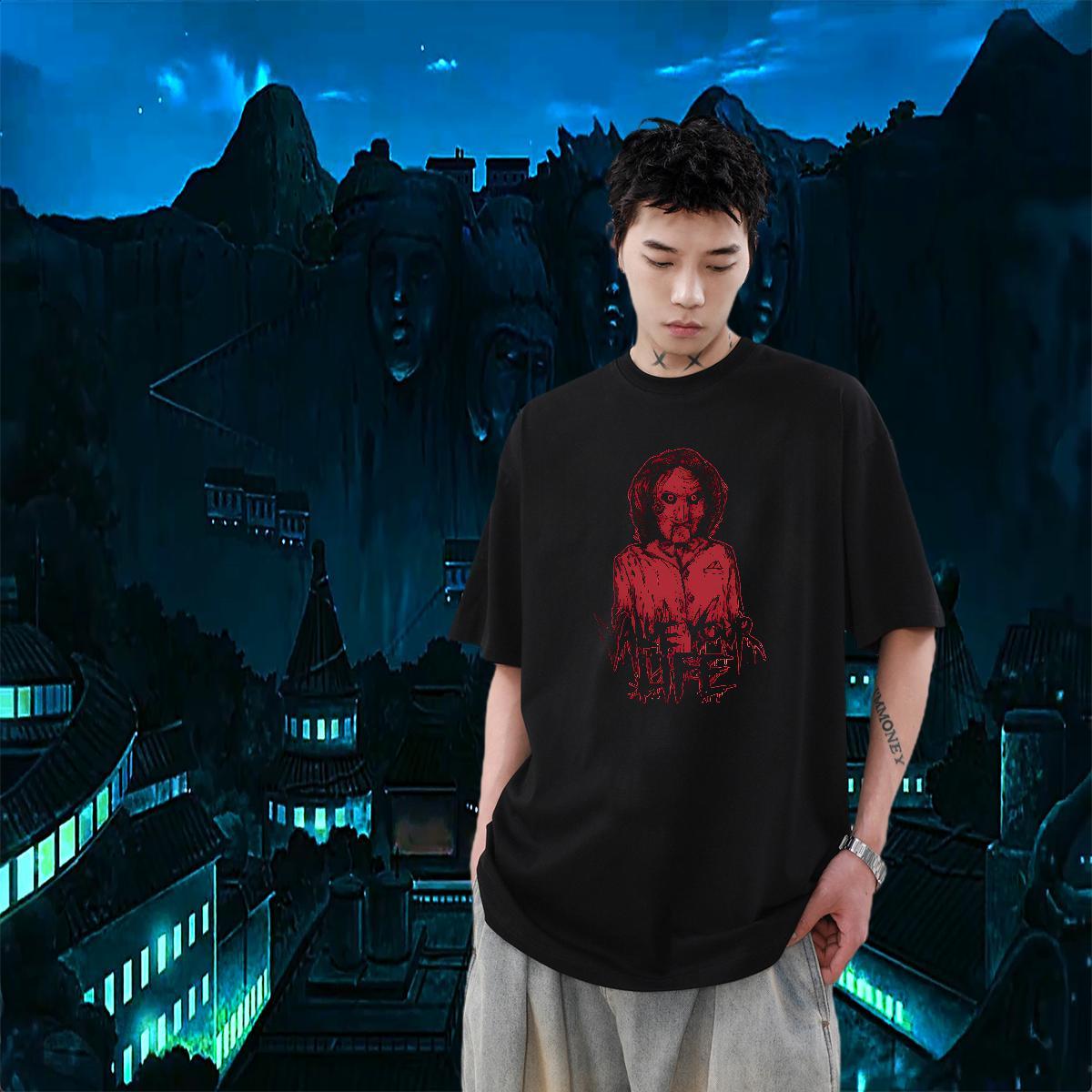 New Designer Casual Daily Wear Men Tees skull Crew Neck Breathable 100% Cotton 230g T Shirt For Man TOP Quality Customized Print Tops