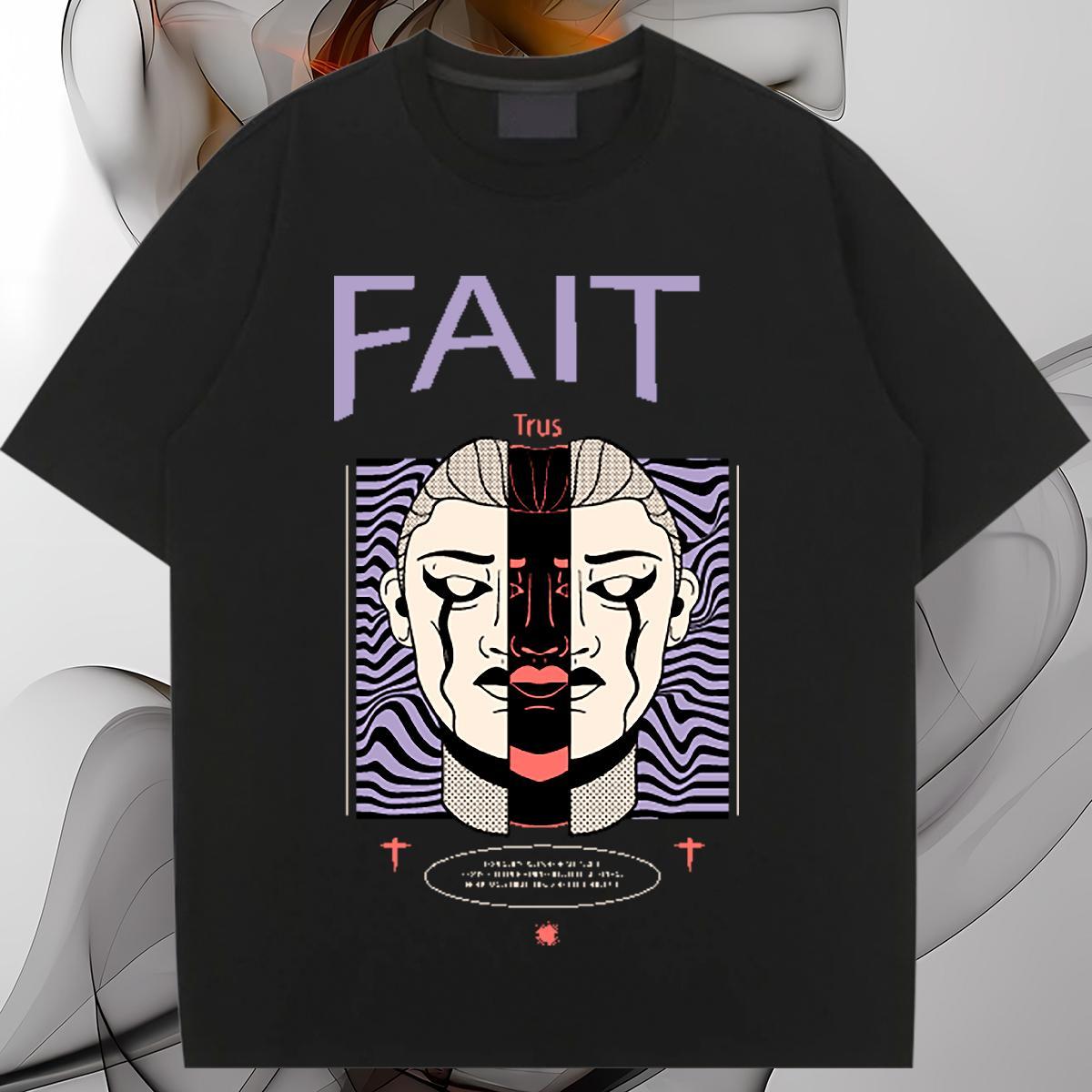 Loose fit Womens Tshirts 100% Cotton 230g English Sports Street Wear T-Shirts O Neck Short Sleeves DIY Logo Clothes
