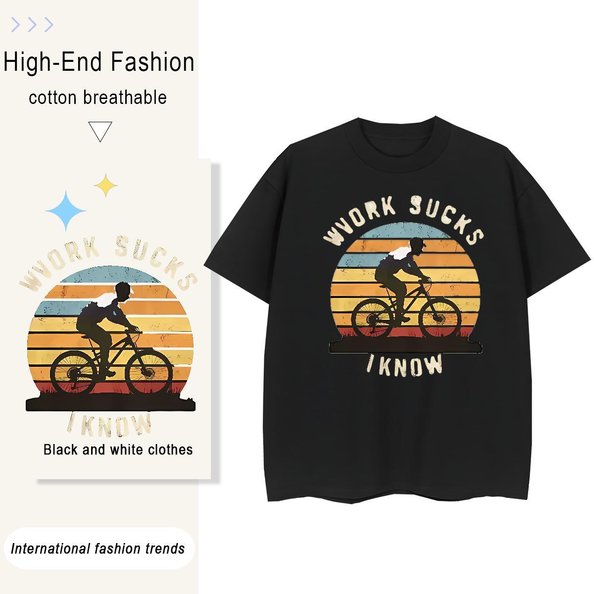 Soft Tshirt for Man Woman 100% Cotton 230g letter Street T-Shirts Breathable Short Sleeve Custom Printing Top Tees