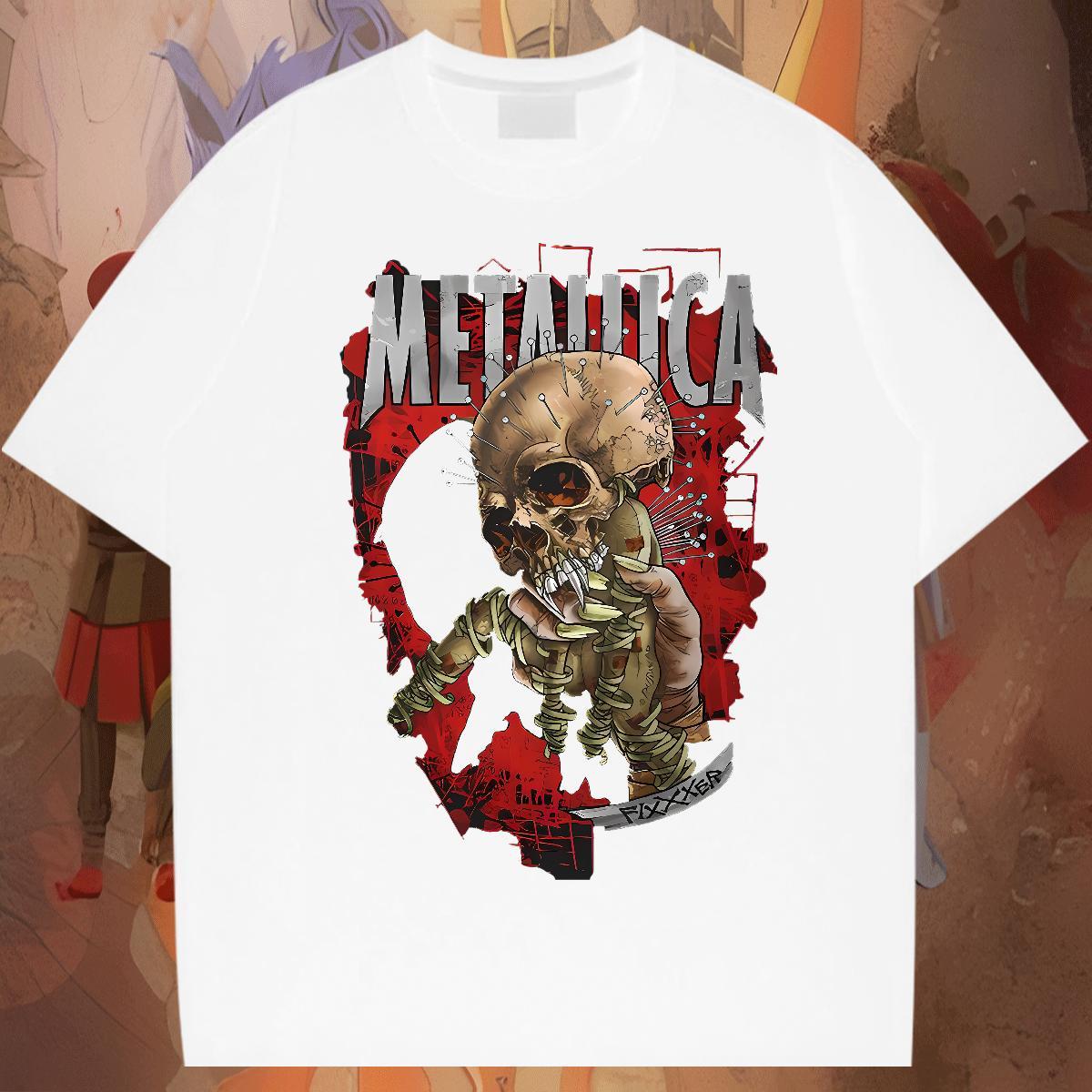 Designer Street Men Tees scary Crew Neck Breathable 100% Cotton 230g T Shirt For Man Brand Customized Polos