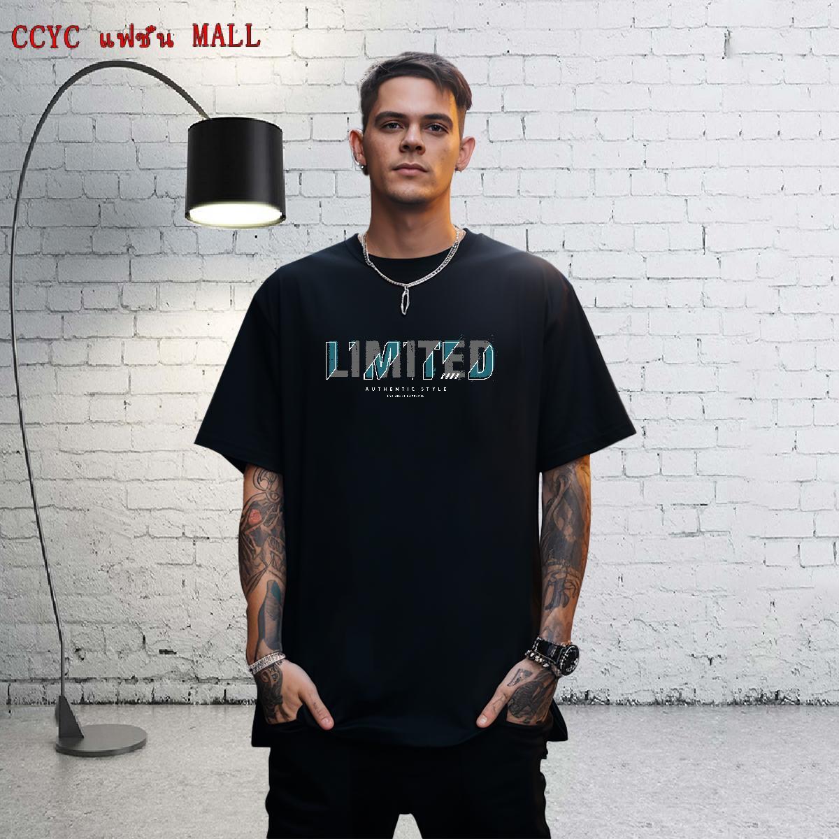 Loose Men Tops Tees Outdoor 230g Cotton Oversized Short Sleeve O-Neck letter T-Shirts for Men Fashion Polos