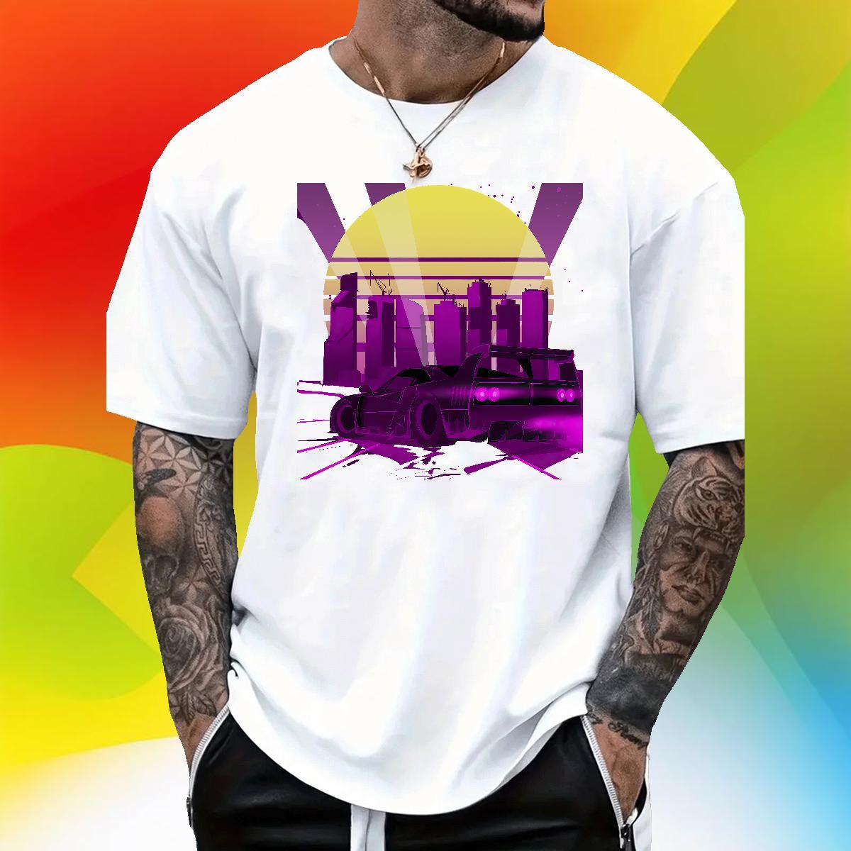Soft beach T-Shirts Daily Wear Men Tshirts 230g Cotton Custom Pure Cotton Customized Print Clothes