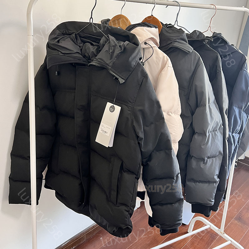 High Quality Men Down Jacket Coat Fourrure Down Fur Wyndham Parka Overcoat Clothing Fashion Style Winter Outerwear Parka Jacketstop XS-XXXL