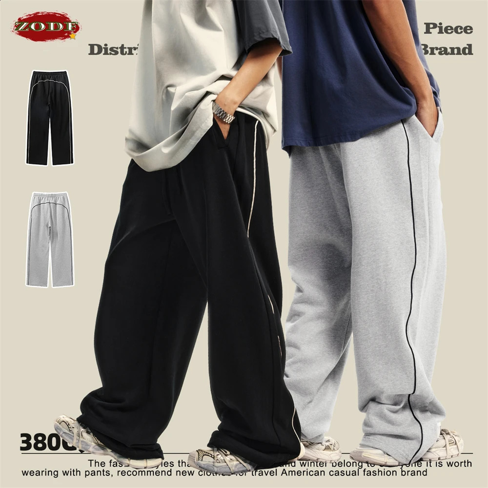ZODF Fashion unisex 380gsm 100c ottonl ongp antsm ensl ooses traightl oosem 240821