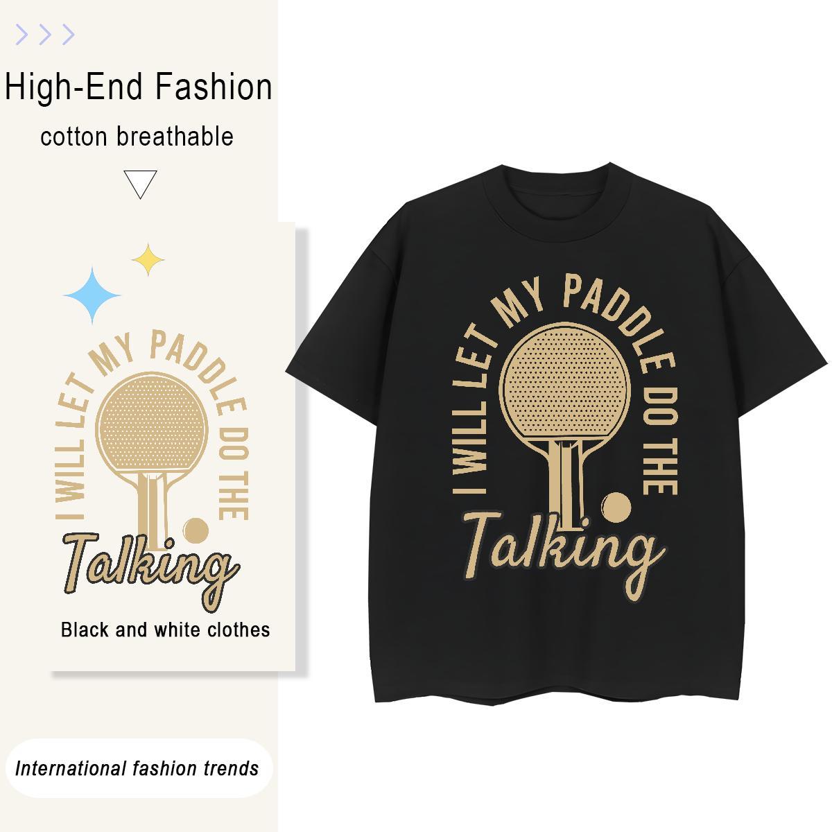 Loose Couples T Shirts 230g 100% Cotton monogram Sports Street Wear T-Shirts O Neck Short Sleeves Custom Cartoon Top Tees