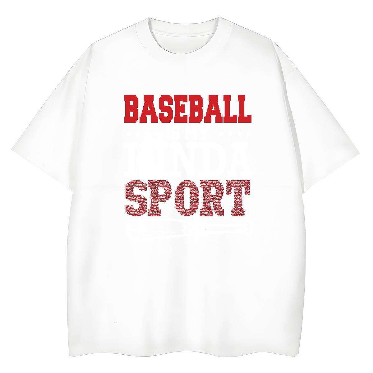 Nice Woman Tshirt 230g 100% Cotton baseball Daily Wear Womens T Shirts Crew Neck Skull Tops Tees