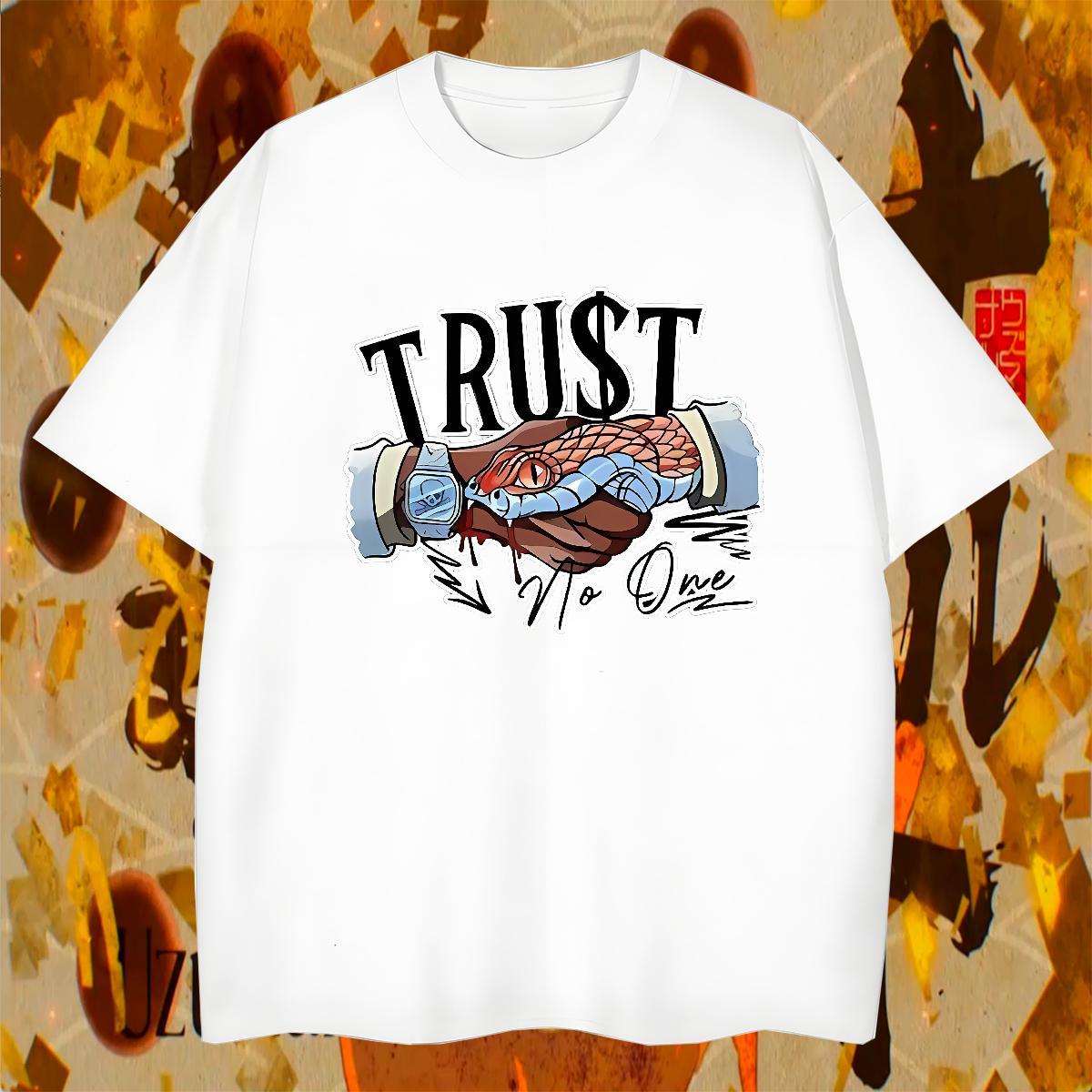 Designer Tshirts Daily Wear 230g 100% Cotton Customized Breathable Short Sleeve snake T-Shirts for Men DIY Polos