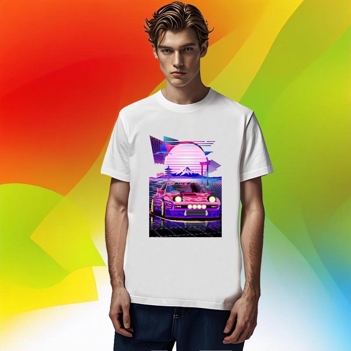 High Quality beach Mens T Shirts Street Wear Mens Tshirts 230g 100% Cotton 2024 New Breathable Soft Black White Tee Shirt