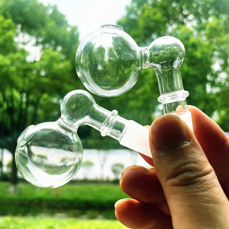Large Size Ball 14mm 18mm Thick Pyrex Glass Oil Burner Pipe Hookah Male Female Joint for Water Pipes Bong Bowl Smokign Accessories