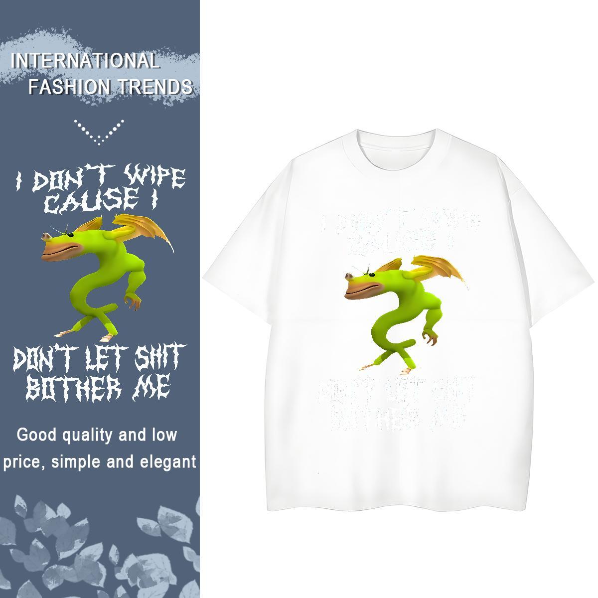 Brand T-Shirts for Women Crew Neck 100% Cotton 230g Tshirt for Man Woman Custom Print Oversized frog Street Casual Free Shipping Tees Shirts