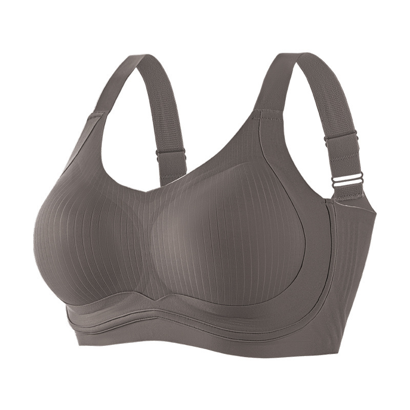 Untouched lingerie for women with smll chest, restrined ccessory brests to prevent sgging. Full cup without steel rims, lrge size, djustble, nd text d