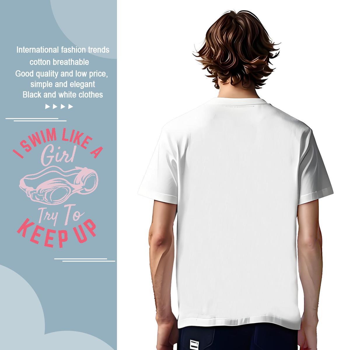 Cool Design monogram Man T Shirts Hip Hop Street Men Clothes T-Shirt 230g Cotton Brand Breathable Short Sleeve DIY Anime Tops Tees
