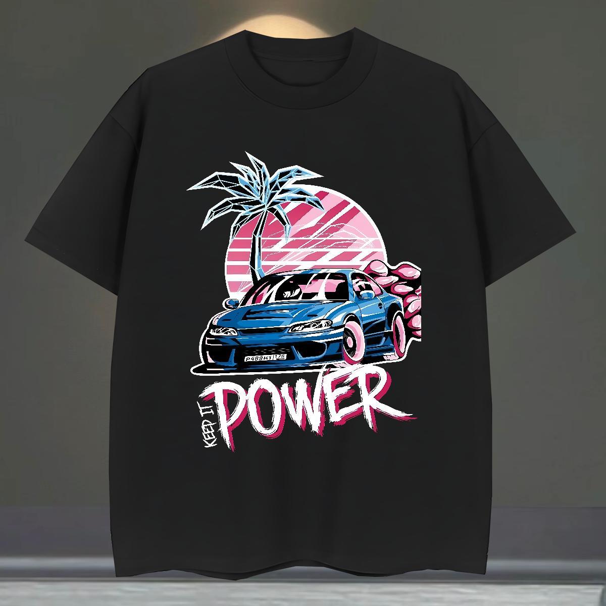 Soft Tshirts Home Outdoor 100% Cotton 230g Customized Print Short Sleeve Soft car T Shirts Men Casual New Tops Tees