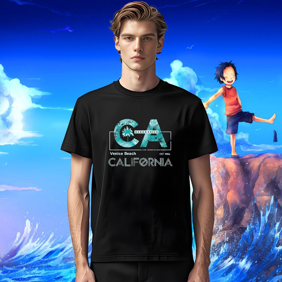 Cool Mens Tshirts Street Wear 230g 100% Cotton Black White O Neck Short Sleeves letter T Shirts Men Classic Casual Tees Shirts