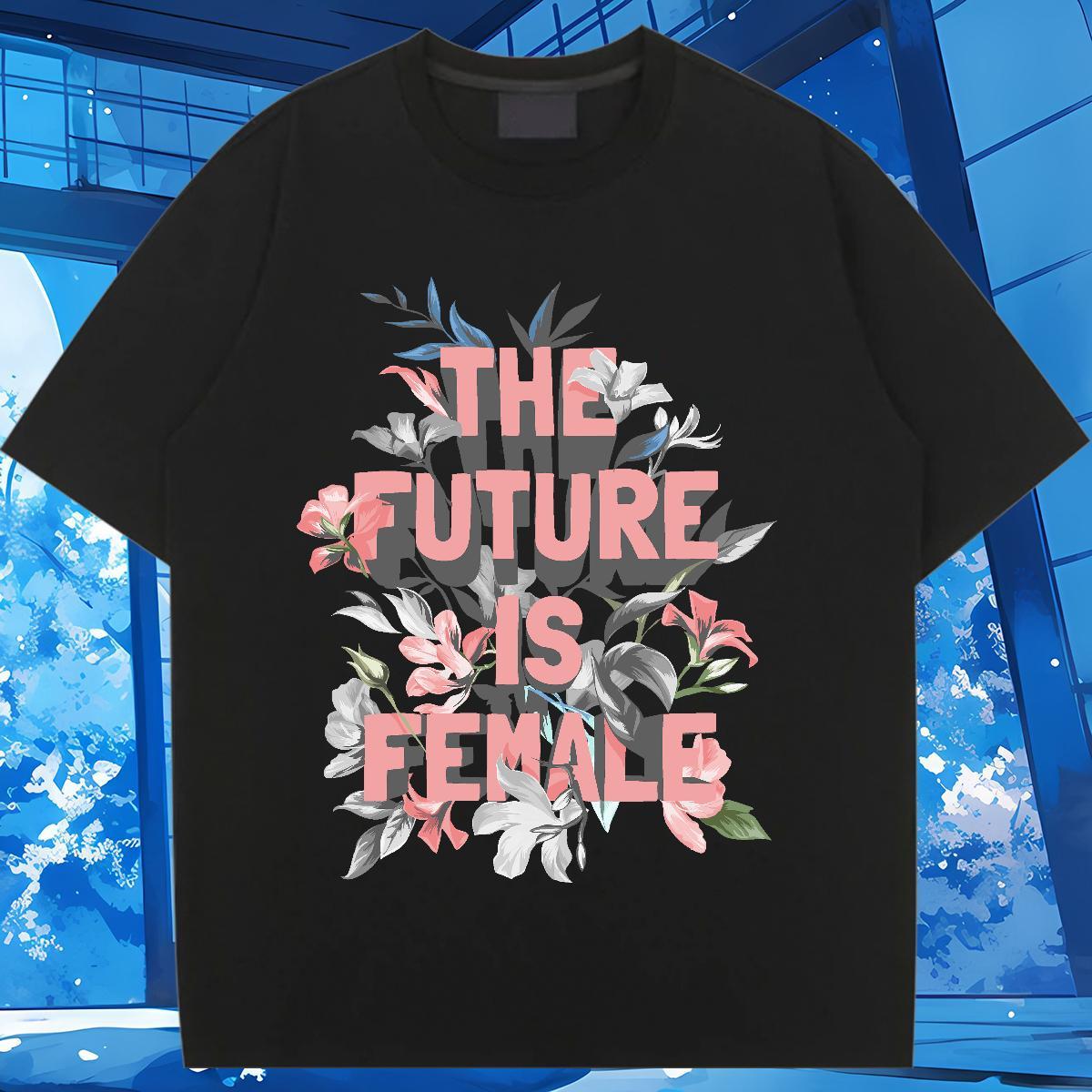 Designer Women Tees 230g 100% Cotton letter Street Casual Woman T Shirts Breathable Short Sleeve Custom Print Plus Size Polos