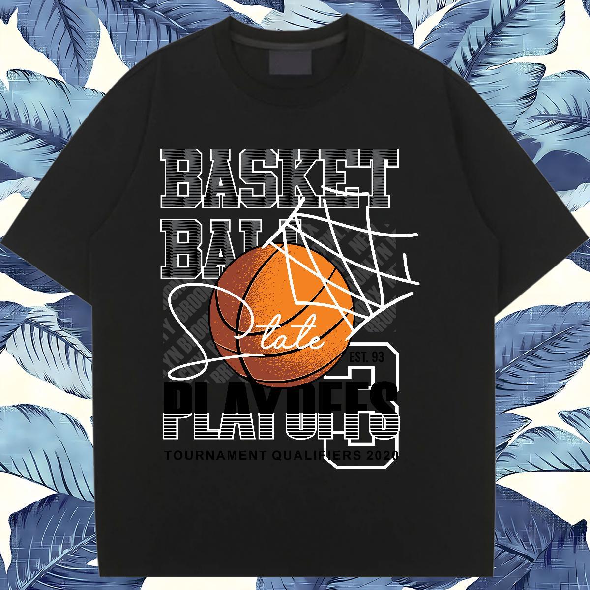 Lady Women Tees 230g Cotton letter Hip Hop Street T shirt Crew Neck Anime Tshirts
