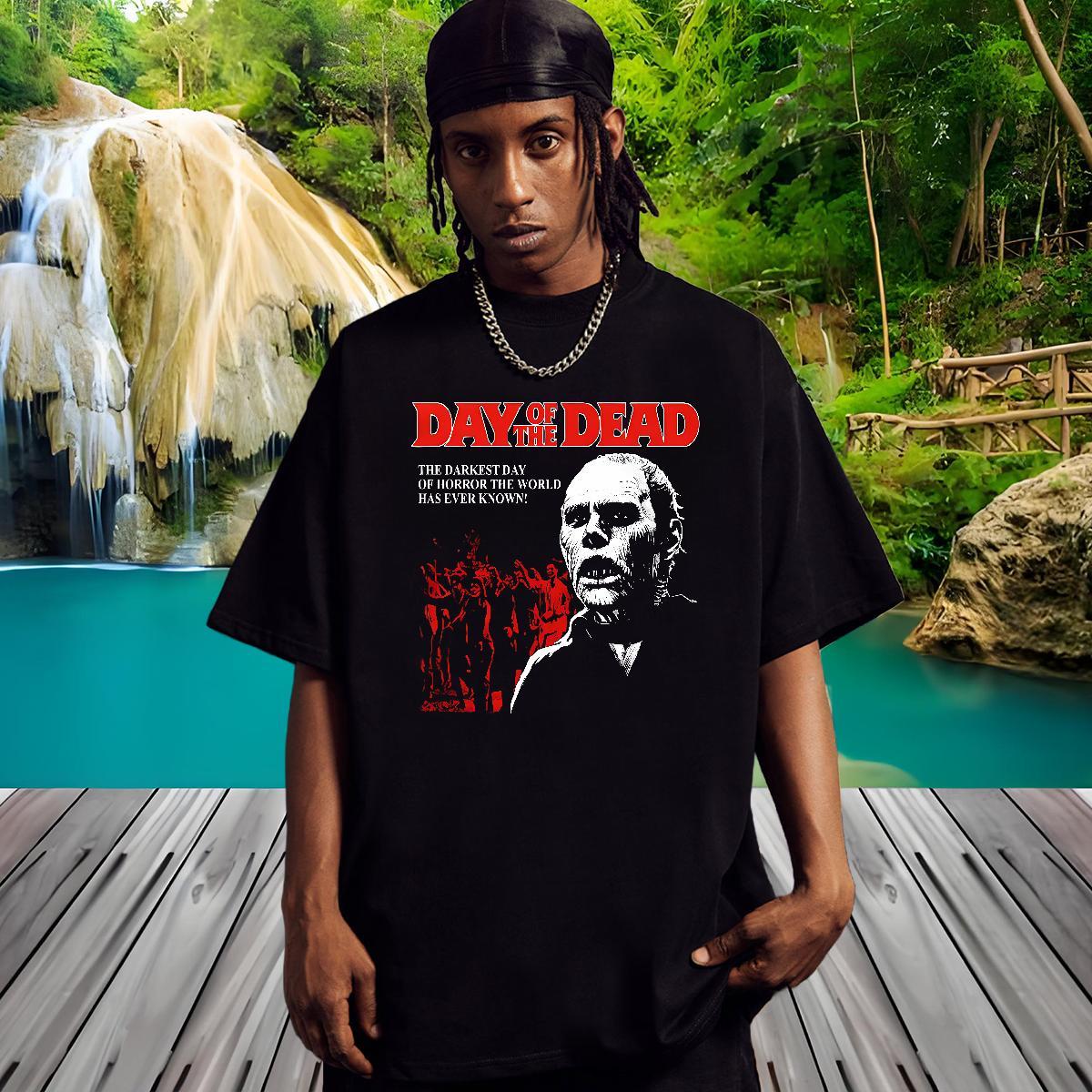 2024 DIY Men Tshirts 230g Pure Cotton Street wear Hip Hop skull Breathable T-Shirts Cool Design DIY Printed Tops Shirt