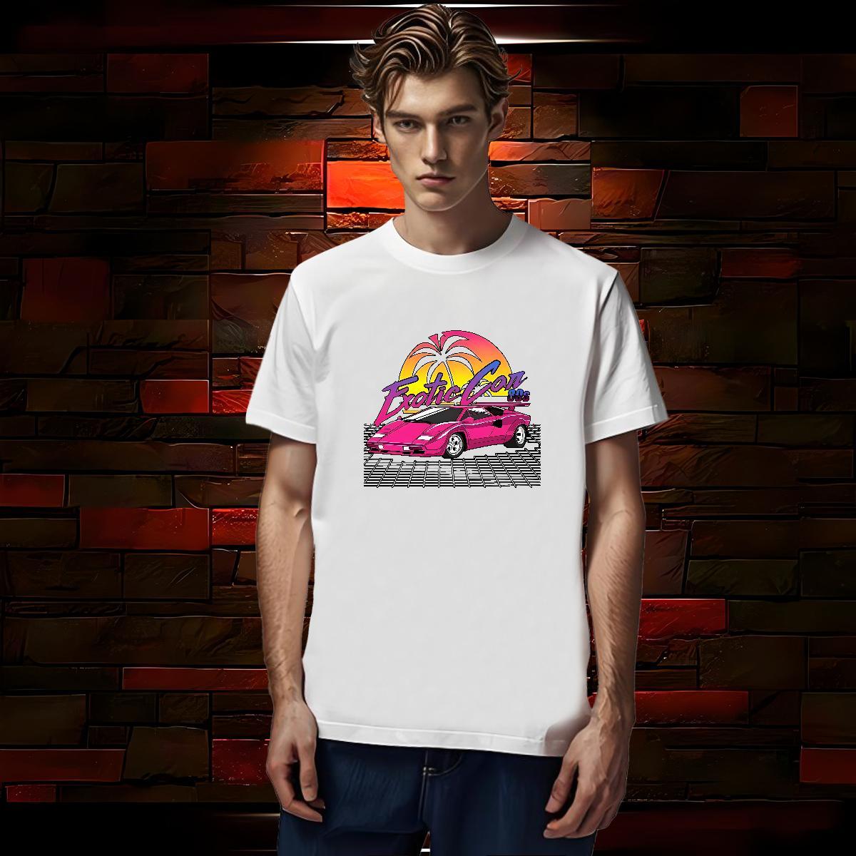 Classic beach Men T Shirts Daily Wear Men Clothes T-Shirt 230g Cotton Classic Casual Breathable Short Sleeve Customized Tee Shirt
