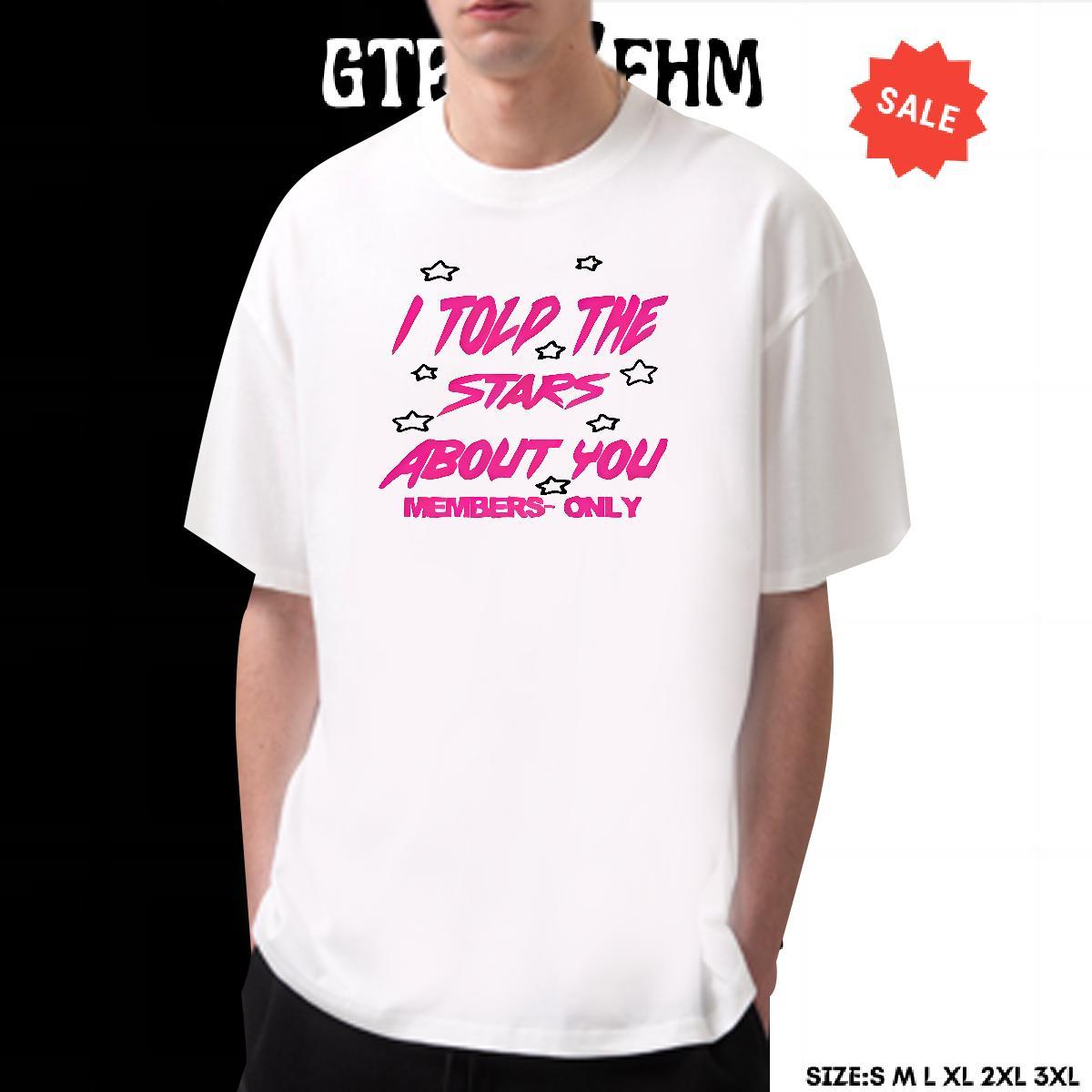 Loose Fit Couples T Shirts Summer Casual 230g Cotton White Plus Size Breathable Short Sleeve letter Men T Shirts Fashion New Tshirts