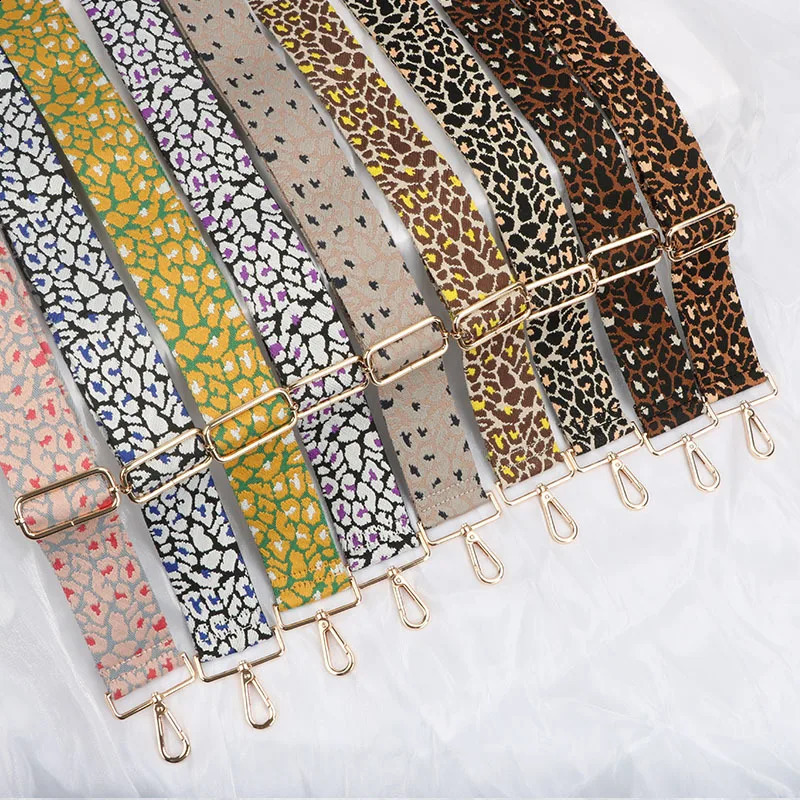 Bag Strap Bag Parts Accessories Strap Bags Chain Wide Backpack Black Handle Crossbody Canvas Replacement Shoulder 240821